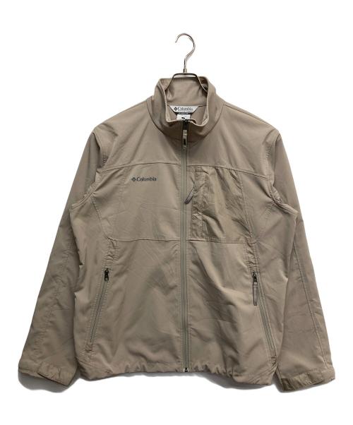 Columbia（コロンビア）Columbia (コロンビア) ナイロンジャケット ベージュ サイズ:Lの古着・服飾アイテム