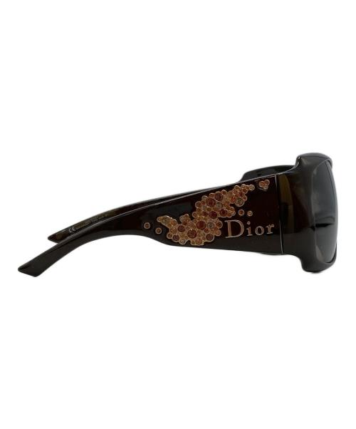 Christian Dior（クリスチャン ディオール）Christian Dior (クリスチャン ディオール) STRASSY 1 サングラス ブラウン サイズ:64□15の古着・服飾アイテム