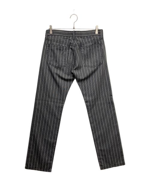 COMME des GARCONS HOMME（コムデギャルソン オム）COMME des GARCONS HOMME (コムデギャルソン オム) ヘリンボーンウールトラウザーパンツ ブラック サイズ:Mの古着・服飾アイテム