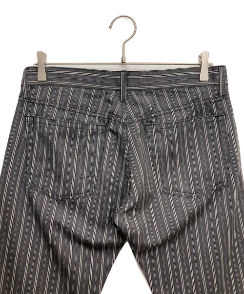 COMME des GARCONS HOMME（コムデギャルソン オム）COMME des GARCONS HOMME (コムデギャルソン オム) ヘリンボーンウールトラウザーパンツ ブラック サイズ:Mの古着・服飾アイテム