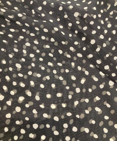 ANAYI（アナイ）ANAYI (アナイ) ドットシアーブラウス ブラック サイズ:38の古着・服飾アイテム