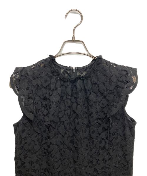 ANAYI（アナイ）ANAYI (アナイ) レースワンピース ブラック サイズ:36の古着・服飾アイテム