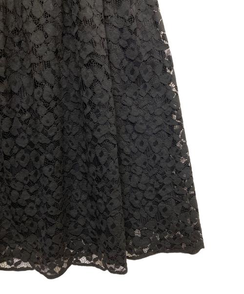 ANAYI（アナイ）ANAYI (アナイ) レースワンピース ブラック サイズ:36の古着・服飾アイテム