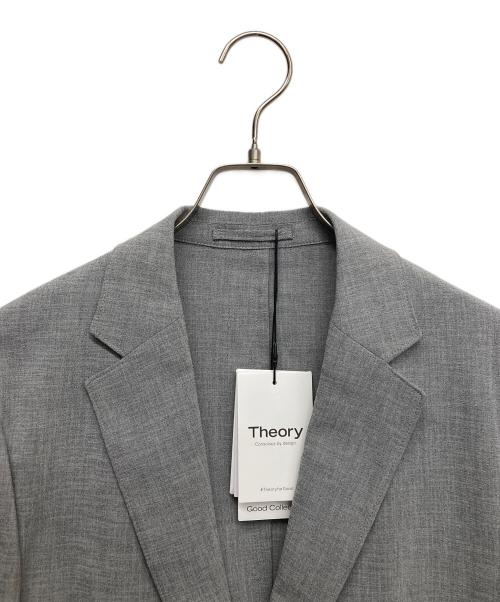 theory（セオリー）theory (セオリー) ストレッチテーラードジャケット Perform Suit グレー サイズ:38の古着・服飾アイテム