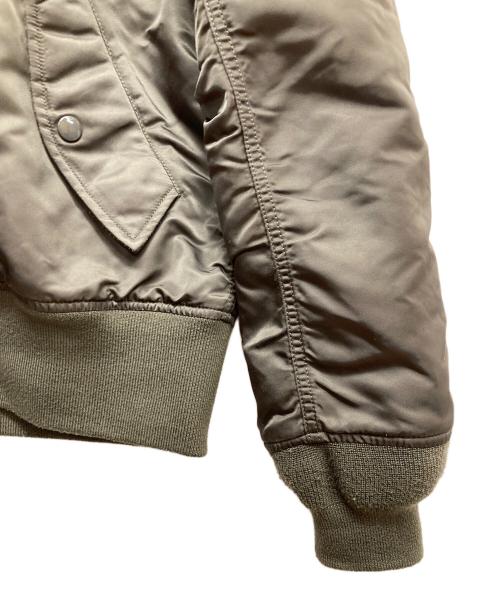 ALPHA（アルファ）ALPHA (アルファ) MA-1ジャケット カーキ サイズ:Mの古着・服飾アイテム