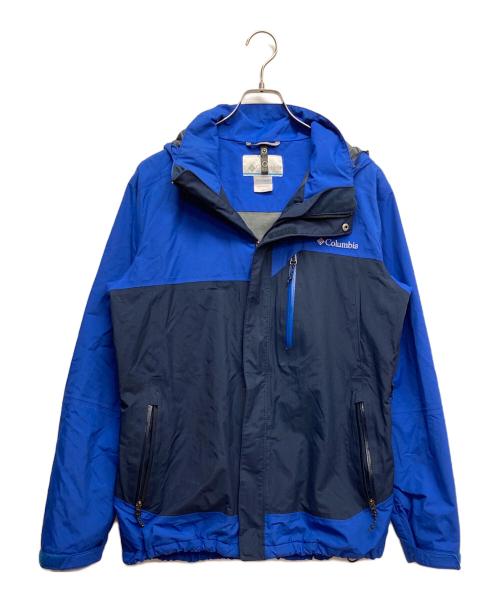 Columbia（コロンビア）Columbia (コロンビア) マウンテンパーカー ブルー サイズ:Lの古着・服飾アイテム