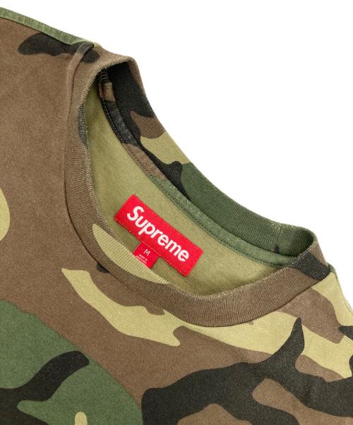 SUPREME（シュプリーム）SUPREME (シュプリーム) Small Box Tee Woodland Camo グリーン サイズ:Mの古着・服飾アイテム