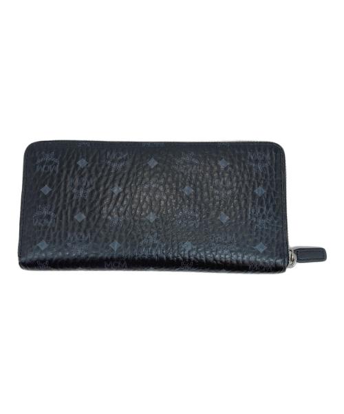 MCM（エムシーエム）MCM (エムシーエム) ジップアラウンド ウォレット -ヴィセトス オリジナル ブラックの古着・服飾アイテム