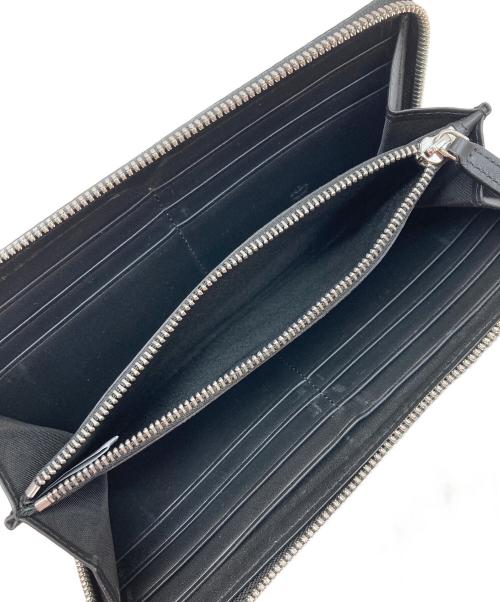 MCM（エムシーエム）MCM (エムシーエム) ジップアラウンド ウォレット -ヴィセトス オリジナル ブラックの古着・服飾アイテム