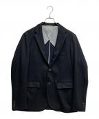 EDIFICEエディフィス）の古着「WOOLMIXジャージJK」｜ブラック