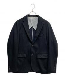 EDIFICE（エディフィス）の古着「WOOLMIXジャージJK」｜ブラック