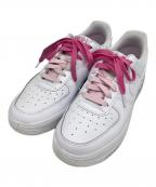 NIKEナイキ）の古着「AIR FORCE 1 '07 SE ホワイト/ホワイト-プレイフルピンク」｜ホワイト