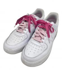 NIKE（ナイキ）の古着「AIR FORCE 1 '07 SE ホワイト/ホワイト-プレイフルピンク」｜ホワイト