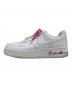 NIKE (ナイキ) AIR FORCE 1 '07 SE ホワイト/ホワイト-プレイフルピンク ホワイト サイズ:24.5：6000円