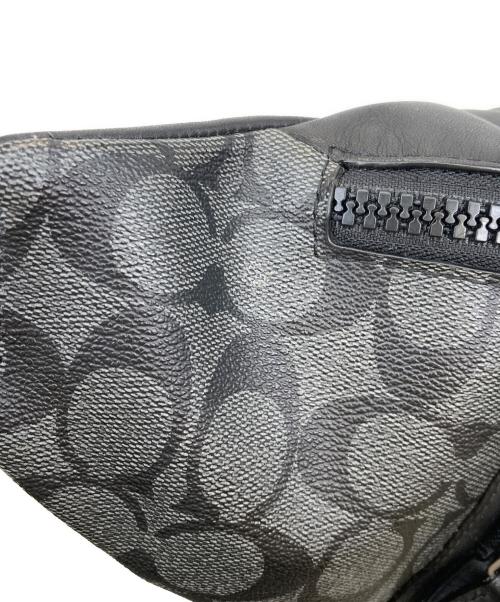COACH（コーチ）COACH (コーチ) ウエストショルダーバッグ ブラックの古着・服飾アイテム