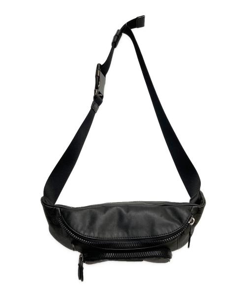 COACH（コーチ）COACH (コーチ) ウエストショルダーバッグ ブラックの古着・服飾アイテム