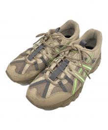 asics（アシックス）の古着「ローカットスニーカー」｜ベージュ