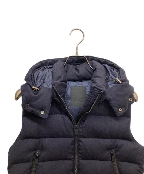 TATRAS（タトラス）TATRAS (タトラス) ウールダウンベスト ネイビー サイズ:2の古着・服飾アイテム