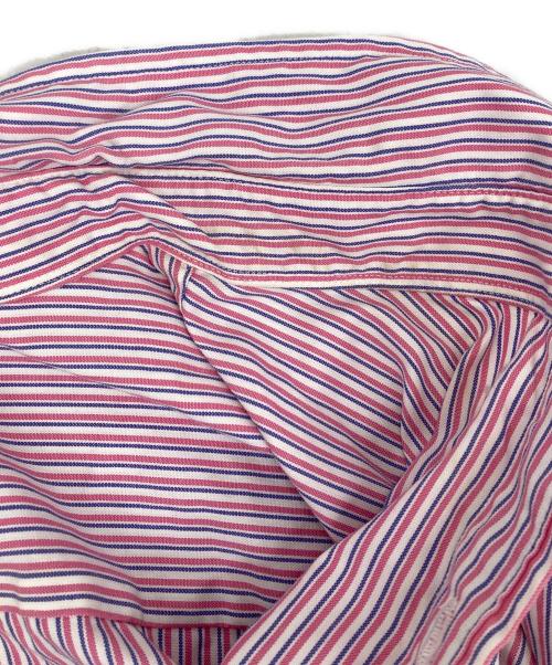 BROOKS BROTHERS（ブルックスブラザーズ）BROOKS BROTHERS (ブルックスブラザーズ) オーバーサイズストライプシャツ ピンク サイズ:XXLの古着・服飾アイテム