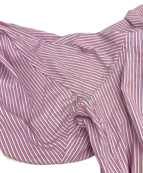 BROOKS BROTHERS（ブルックスブラザーズ）BROOKS BROTHERS (ブルックスブラザーズ) オーバーサイズストライプシャツ ピンク サイズ:XXLの古着・服飾アイテム