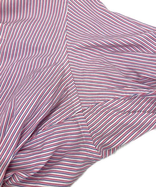 BROOKS BROTHERS（ブルックスブラザーズ）BROOKS BROTHERS (ブルックスブラザーズ) オーバーサイズストライプシャツ ピンク サイズ:XXLの古着・服飾アイテム
