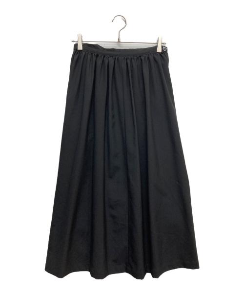 tricot COMME des GARCONS（トリココムデギャルソン）tricot COMME des GARCONS (トリココムデギャルソン) ウールフレアリボンスカート ブラック サイズ:無しの古着・服飾アイテム