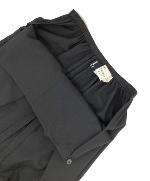 tricot COMME des GARCONS（トリココムデギャルソン）tricot COMME des GARCONS (トリココムデギャルソン) ウールフレアリボンスカート ブラック サイズ:無しの古着・服飾アイテム