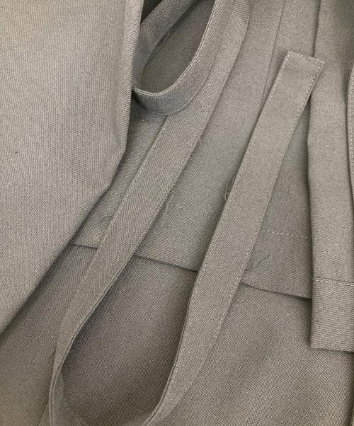 tricot COMME des GARCONS（トリココムデギャルソン）tricot COMME des GARCONS (トリココムデギャルソン) ウールフレアリボンスカート ブラック サイズ:無しの古着・服飾アイテム