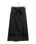 tricot COMME des GARCONS（トリココムデギャルソン）の古着「ウールフレアリボンスカート」｜ブラック