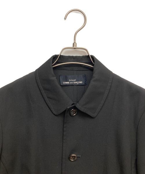 tricot COMME des GARCONS（トリココムデギャルソン）tricot COMME des GARCONS (トリココムデギャルソン) ショートステンカラージャケット ブラック サイズ:無しの古着・服飾アイテム