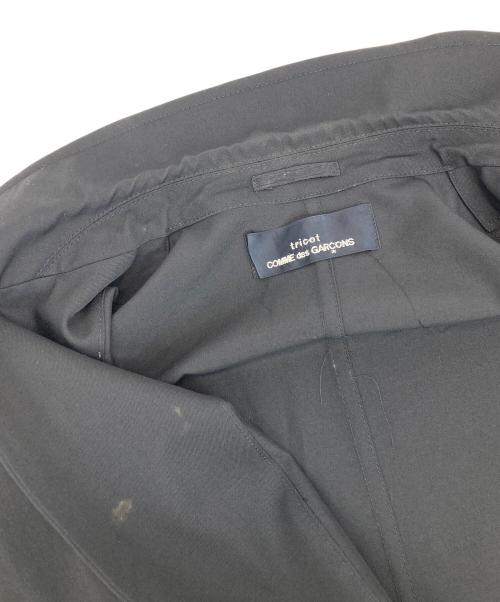 tricot COMME des GARCONS（トリココムデギャルソン）tricot COMME des GARCONS (トリココムデギャルソン) ショートステンカラージャケット ブラック サイズ:無しの古着・服飾アイテム