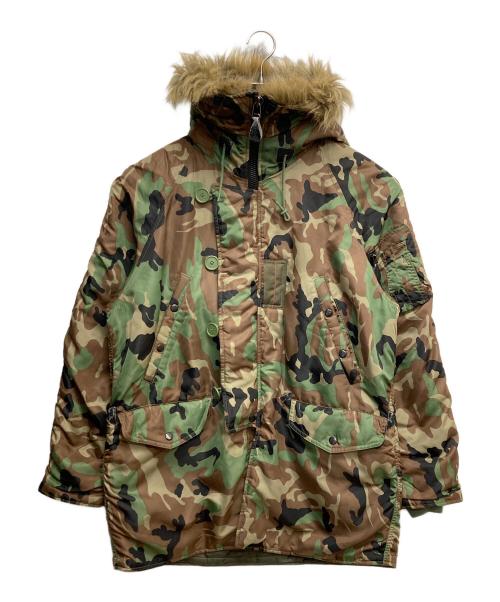 AVIREX（アヴィレックス）AVIREX (アヴィレックス) N-3B ミリタリーフライトジャケット グリーン サイズ:Mの古着・服飾アイテム