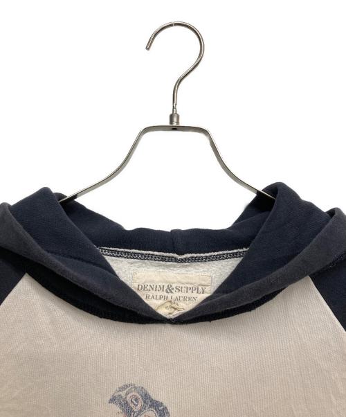 Denim & Supply Ralph Lauren（デニム＆サプライ ラルフローレン）DENIM & SUPPLY RALPH LAUREN (デニム＆サプライ ラルフローレン) ネイティブイーグルプリントパーカー ホワイト サイズ:XLの古着・服飾アイテム