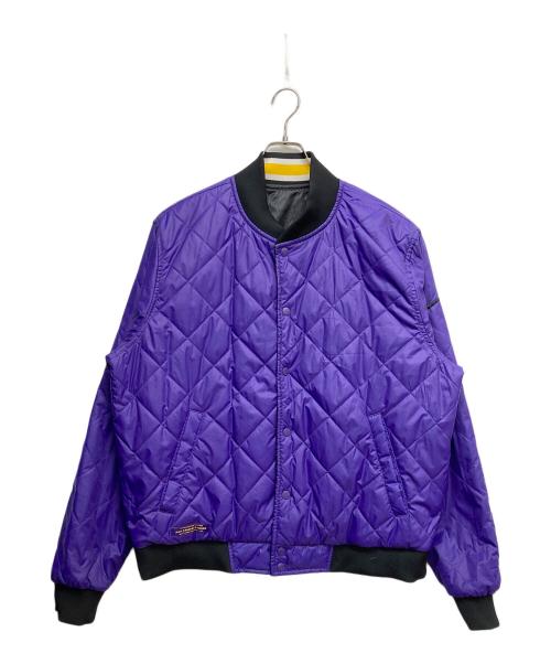 NIKE（ナイキ）NIKE (ナイキ) Los Angeles Lakers Courtside リバーシブルナイロンスタジャン ブラック サイズ:XLの古着・服飾アイテム