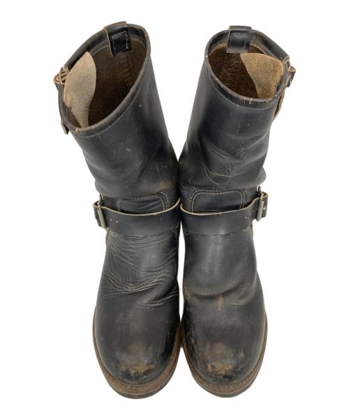 RED WING（レッドウィング）RED WING (レッドウィング) スチールトゥ・エンジニアブーツ ブラック サイズ:US 7Dの古着・服飾アイテム
