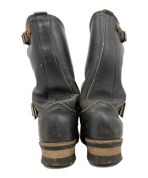 RED WING（レッドウィング）RED WING (レッドウィング) スチールトゥ・エンジニアブーツ ブラック サイズ:US 7Dの古着・服飾アイテム