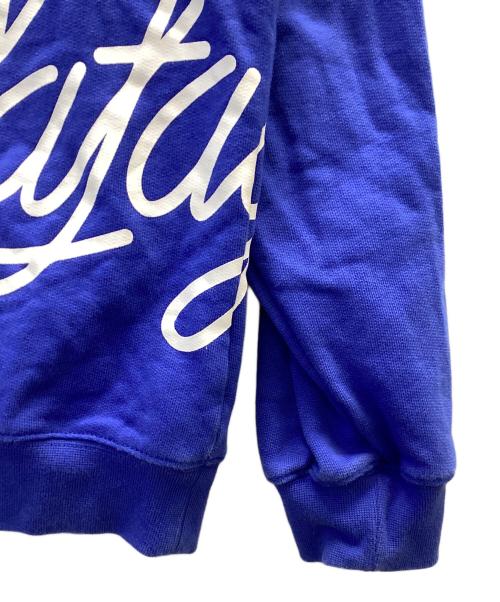 LFYT（エルエフワイティー）LFYT (エルエフワイティー) SIDE PRINTED SCRIPT LOGO CREW SWEAT ブルー サイズ:Lの古着・服飾アイテム