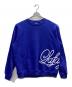 LFYT（エルエフワイティー）の古着「SIDE PRINTED SCRIPT LOGO CREW SWEAT」｜ブルー