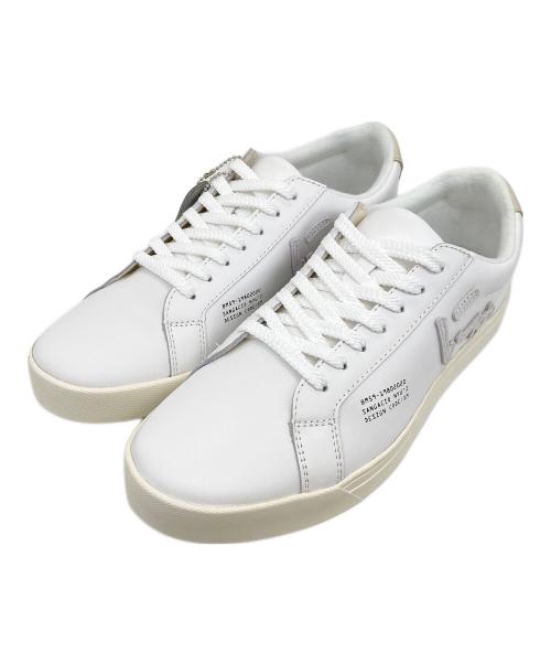Sangacio（サンガッチョ）SANGACIO (サンガッチョ) SG8 ローカットスニーカー ホワイト サイズ:26.5の古着・服飾アイテム