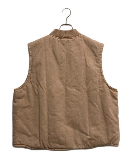 NIKE（ナイキ）NIKE (ナイキ) NL DYE PADDED WORK VEST ベージュ サイズ:XXLの古着・服飾アイテム