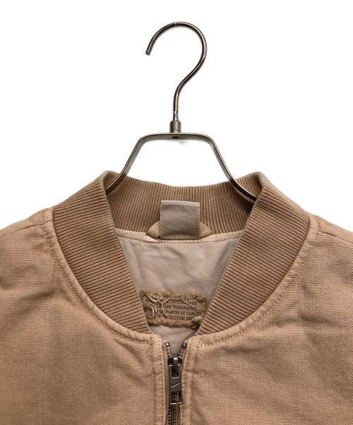 NIKE（ナイキ）NIKE (ナイキ) NL DYE PADDED WORK VEST ベージュ サイズ:XXLの古着・服飾アイテム