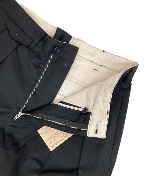 waiper（ワイパー）WAIPER (ワイパー) M-49 VENTILE  チノトラウザー ブラック サイズ:34Rの古着・服飾アイテム