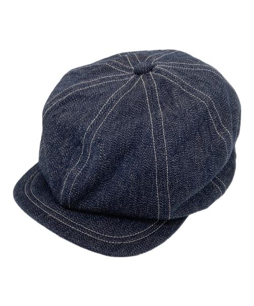 CPH（シーピーエイチ）CPH (シーピーエイチ) waiper (ワイパー) 別注 510HTW HEATHER TWILL ヘザーツイルキャスケット “COMPACT” ネイビー サイズ:Medium/Largeの古着・服飾アイテム