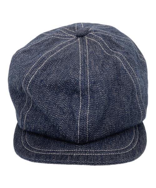 CPH（シーピーエイチ）CPH (シーピーエイチ) waiper (ワイパー) 別注 510HTW HEATHER TWILL ヘザーツイルキャスケット “COMPACT” ネイビー サイズ:Medium/Largeの古着・服飾アイテム