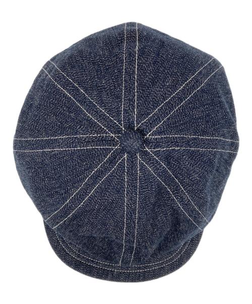 CPH（シーピーエイチ）CPH (シーピーエイチ) waiper (ワイパー) 別注 510HTW HEATHER TWILL ヘザーツイルキャスケット “COMPACT” ネイビー サイズ:Medium/Largeの古着・服飾アイテム