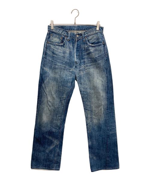 SUGAR CANE（シュガーケーン）SUGAR CANE (シュガーケーン) HAWAII藍混 サトウキビデニムパンツ ブルー サイズ:W32の古着・服飾アイテム