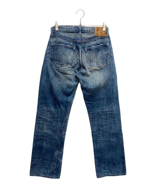 SUGAR CANE（シュガーケーン）SUGAR CANE (シュガーケーン) HAWAII藍混 サトウキビデニムパンツ ブルー サイズ:W32の古着・服飾アイテム