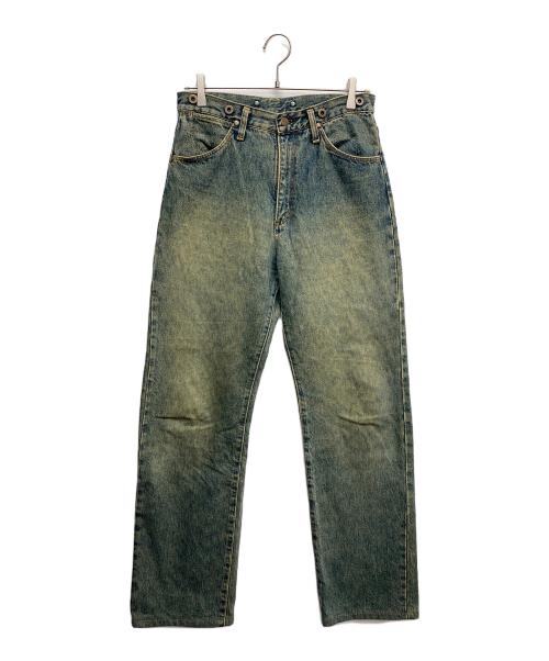 Wrangler（ラングラー）Wrangler (ラングラー) 復刻シンチバックデニムパンツ ブルー サイズ:30の古着・服飾アイテム