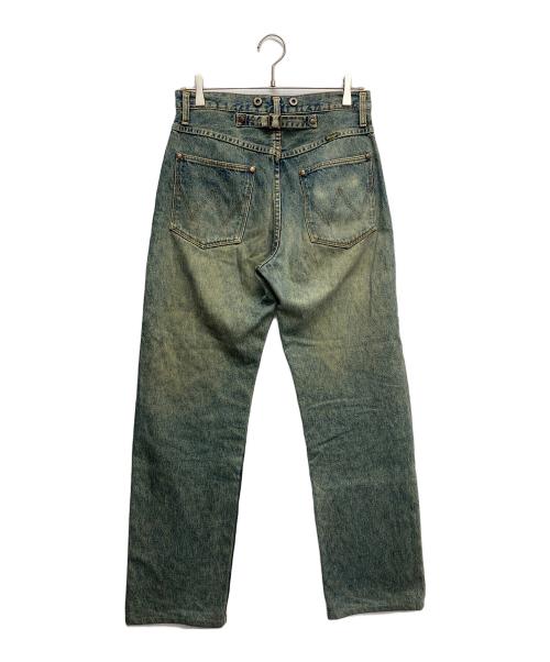 Wrangler（ラングラー）Wrangler (ラングラー) 復刻シンチバックデニムパンツ ブルー サイズ:30の古着・服飾アイテム