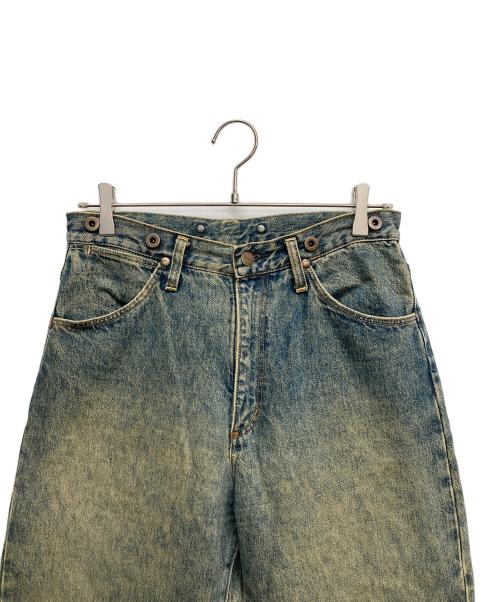 Wrangler（ラングラー）Wrangler (ラングラー) 復刻シンチバックデニムパンツ ブルー サイズ:30の古着・服飾アイテム